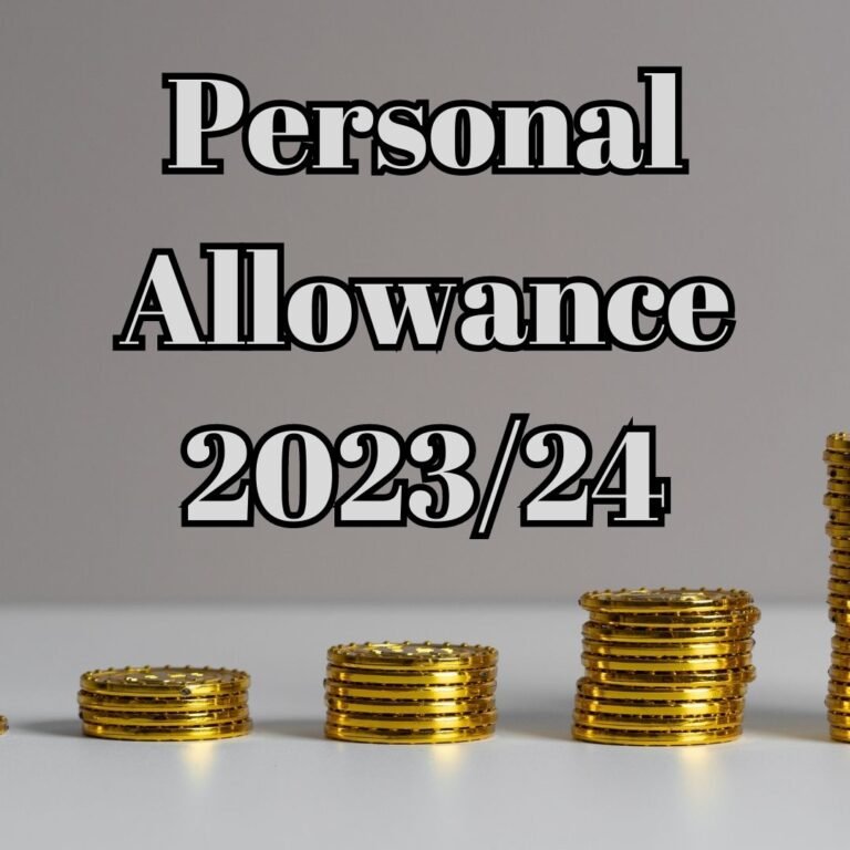 Personal Allowance 2023/24 UK Tax Allowances